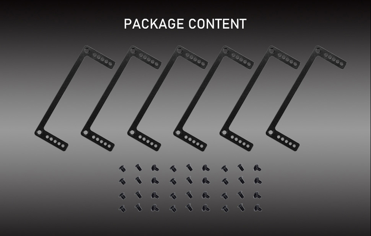 LIAN LI Radiator Offset Mounting Bracket for O11D MINI and O11 AIR MINI